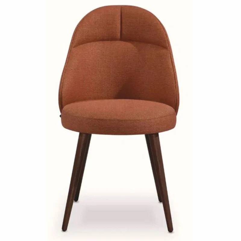Casa Padrino Luxus Esszimmer Stuhl 8er Set Cognacfarben / Braun - Esszimmer Möbel