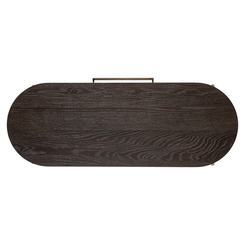 Richmond Konsole Luxor braun mit Schublade – Eichenfurnier, 110 cm