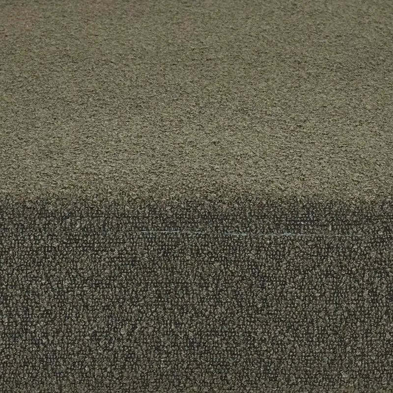 Design Sitzbank NORDIC 100cm dunkel-grün Bouclé