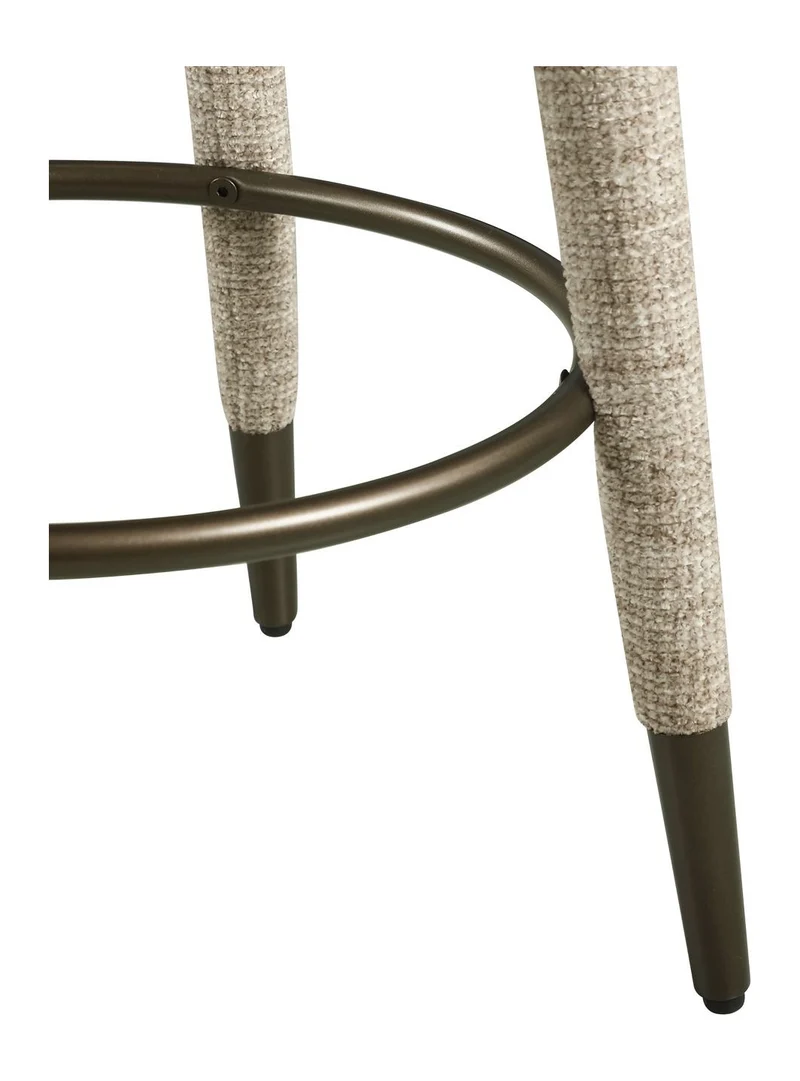 Barhocker Tenashar Natural Softweave mit Drehfunktion & Fußstütze