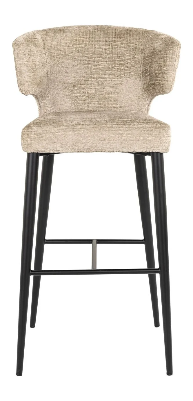 Barhocker Taylor Desert Fusion – schwer entflammbar, Metallgestell