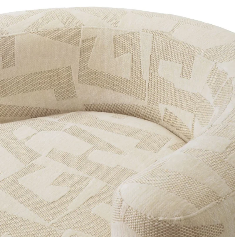 Casa Padrino Luxus Sofa Sandfarben / Schwarz 223 cm - Wohnzimmer & Hotel Interior