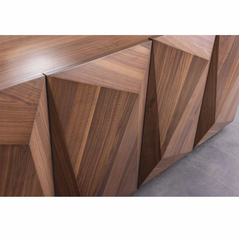 Casa Padrino Luxus Sideboard mit 5 Türen Braun 237 cm - Luxus Möbel