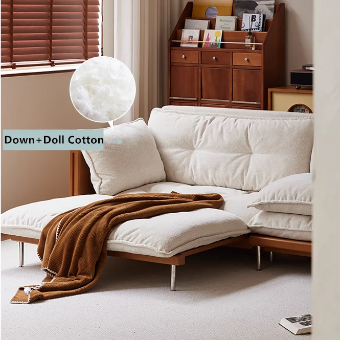 Vielseitiges 3-in-1-Schlafsofa Cloud mit integriertem seitlichen Stauraum
