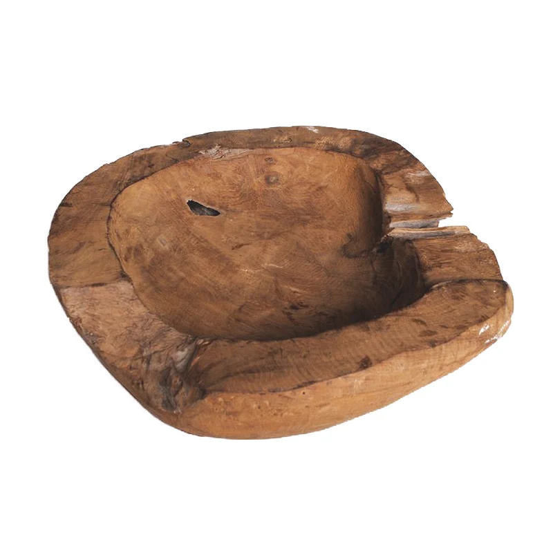 Schale PREMIUM BOWL Ø ca. 30cm Teak-Wurzelholz
