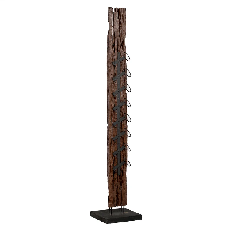 Flaschenständer RANJA-XL ca. H220cm 8 Flaschen Teak