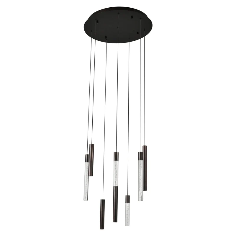 Pendelleuchte Oxley Bronze mit 8 Flammen – Richmond Design