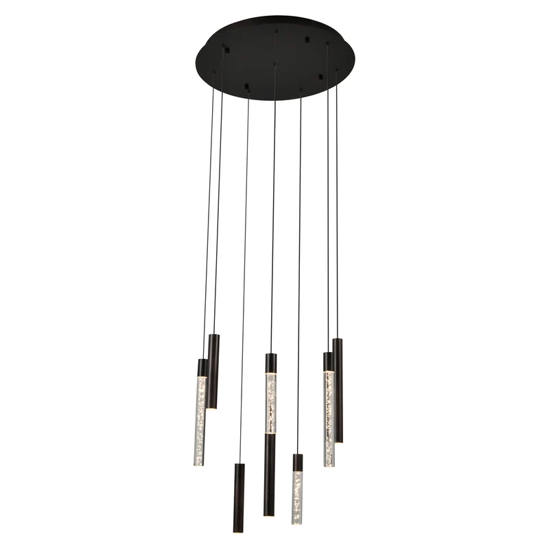 Pendelleuchte Oxley Bronze mit 8 Flammen – Richmond Design