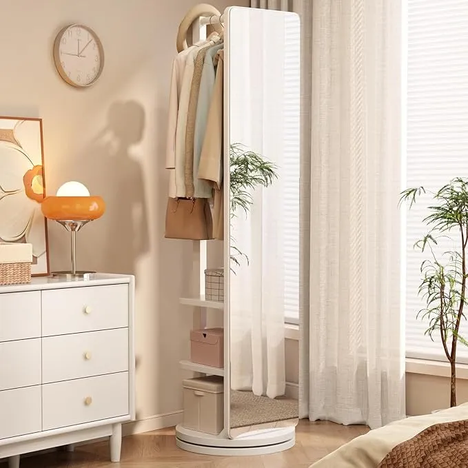 Ganzkörperspiegel mit Garderobe