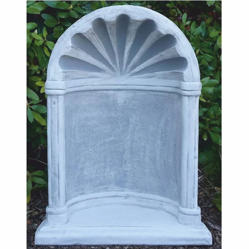 Casa Padrino Jugendstil Garten Deko Beton Kapelle Grau H. 94 cm