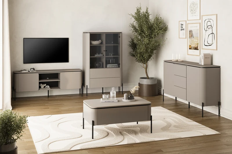 Calderis Couchtisch mit Schublade 98x60 cm Congo