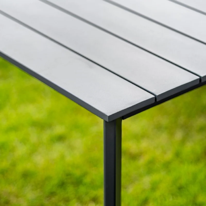 Casa Padrino Luxus Garten Möbel Set Grau - 1 Tisch & 1 Ecksofa & 1 Sitzbank & 1 Hocker