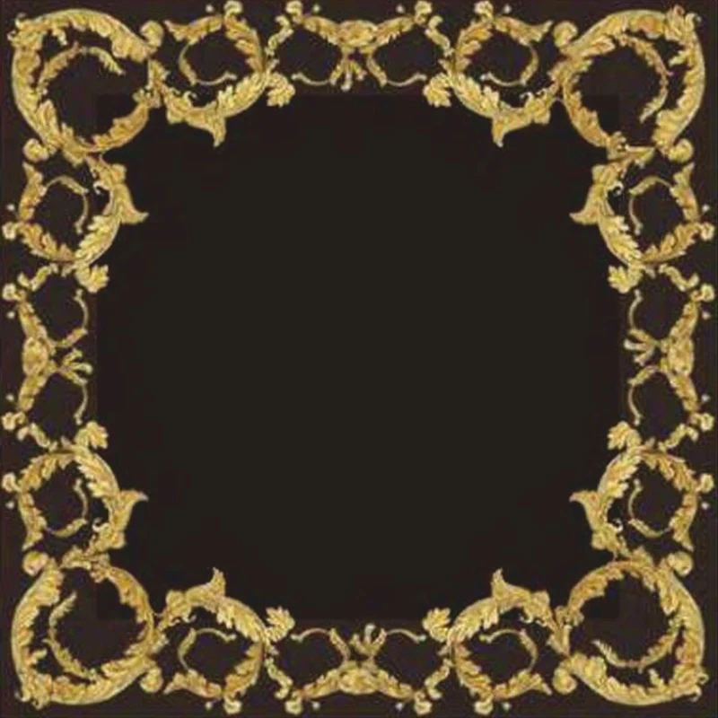 Casa Padrino Luxus Barock Hotel Teppich Schwarz / Gold - Verschiedene Größen