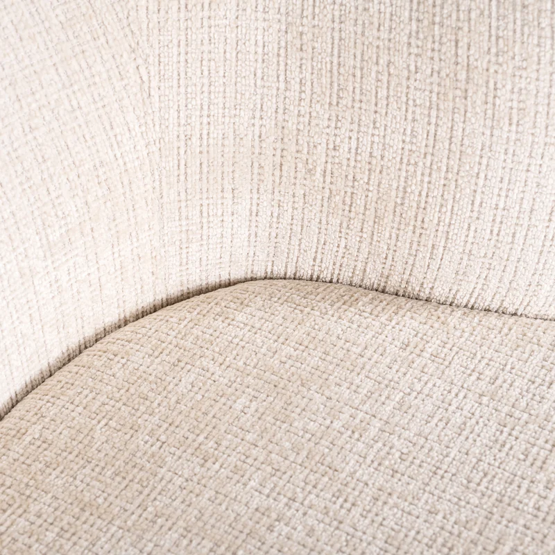 Esszimmerstuhl Cheyenne in Niagara Beige mit 360°-Drehfunktion