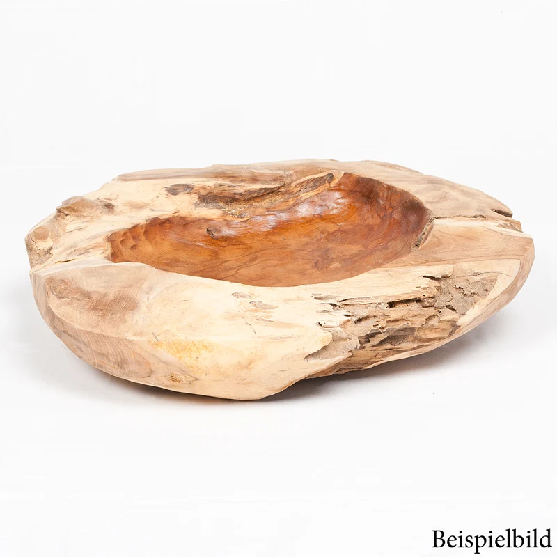 Teak Schale PREMIUM BOWL Ø ca.: 50cm Wurzelholz massiv