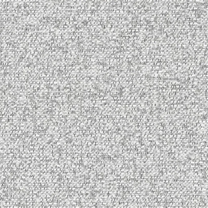 Ecksofa mit Schlaffunktion Ovo, L-förmig, hellgraues Geflecht, linksseitig