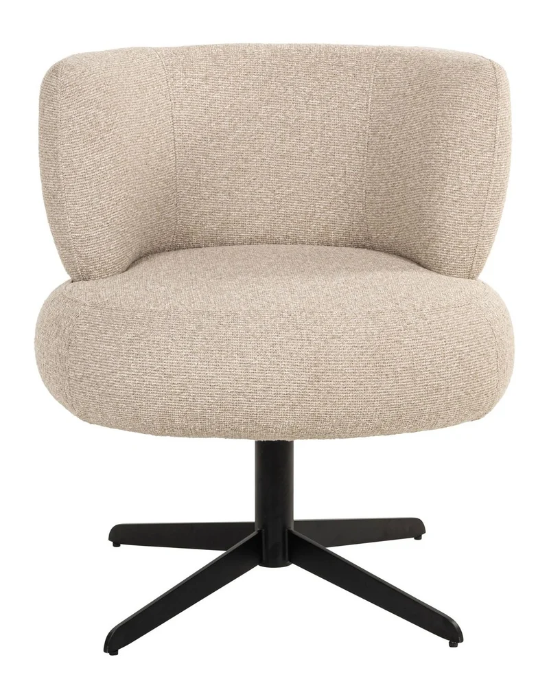 Esszimmerstuhl Alexis Biscotti drehbar, Polyester, Richmond