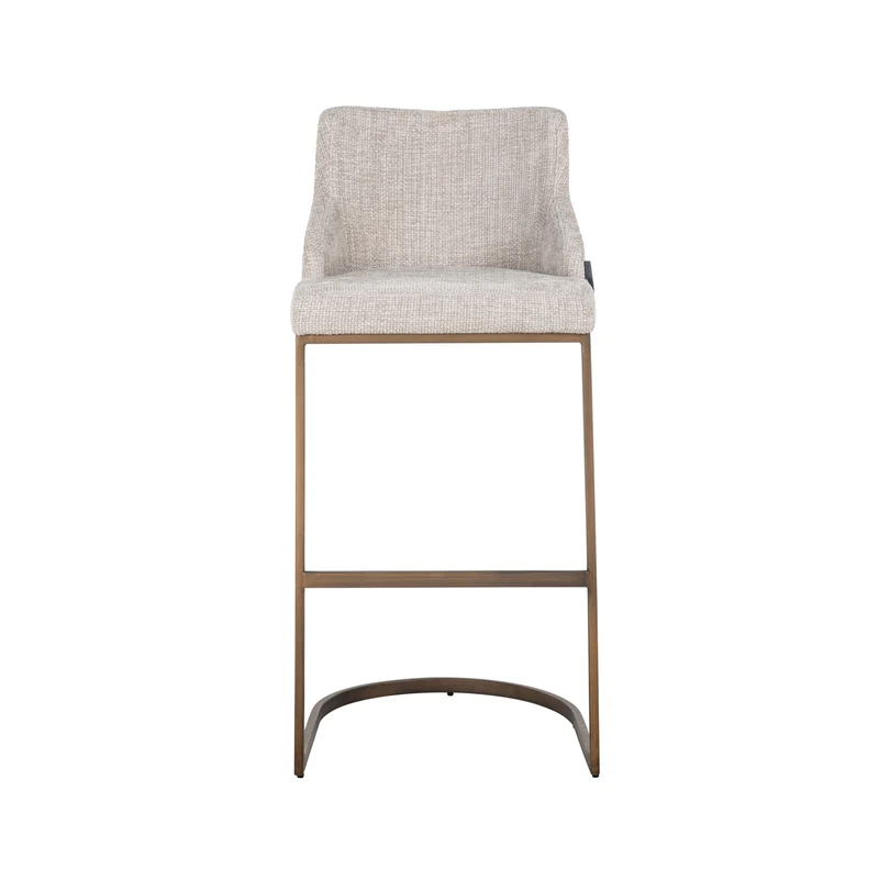 Richmond Barhocker Bolton natural renegade im 2er-Set, gepolstert