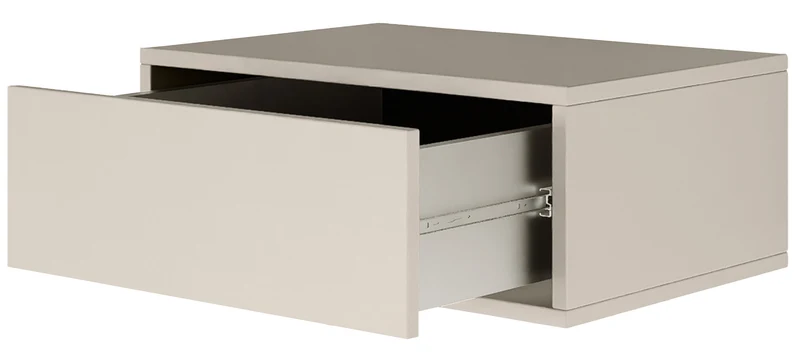 Hängender Nachttisch Framme mit Schublade 50 cm Kaschmir