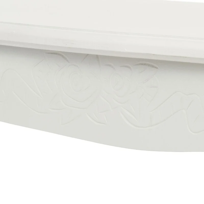 Romantischer Couchtisch BAHAR 88cm weiss Landhaus