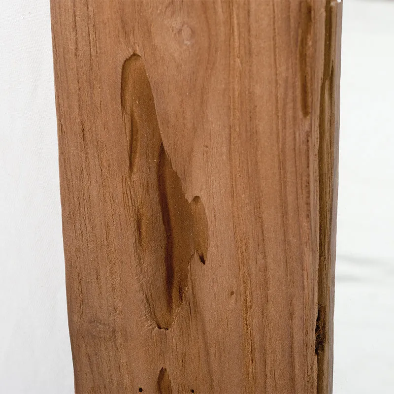 Wandspiegel TEAK 130x70cm recyceltes Teak natural Spiegel