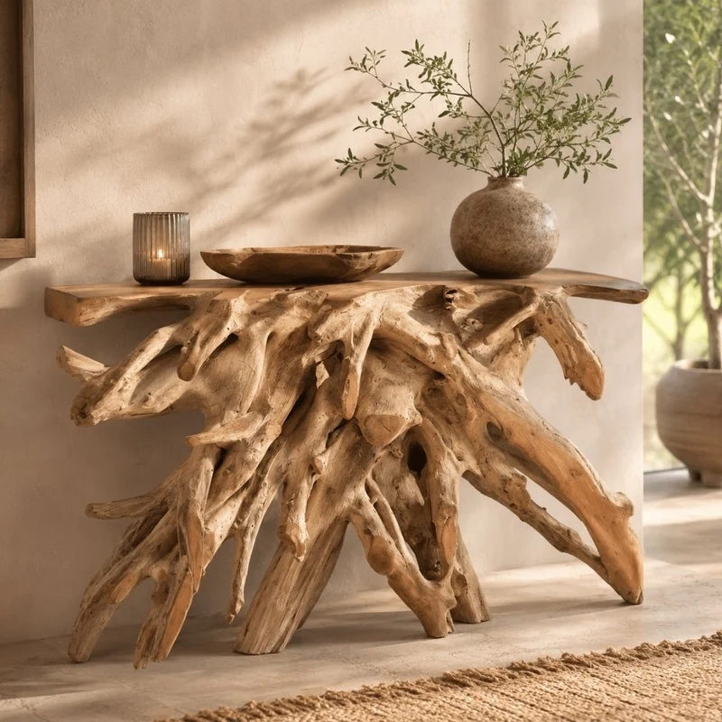 Teak Konsole PRIMIE Natural ca. L120cm