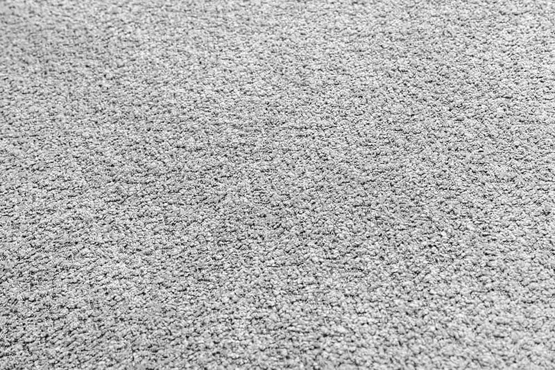 Moderner Hussenhocker PARADISO 100cm Bouclé grau Federkern