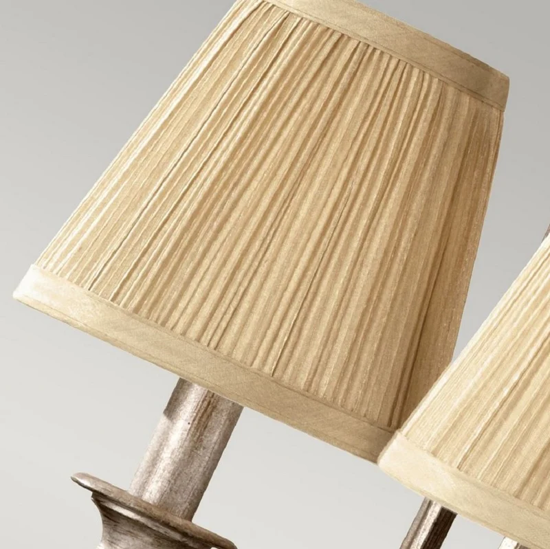 Casa Padrino Barock Kronleuchter Silber / Gold Ø 48,3 cm - Kronleuchter im Barockstil