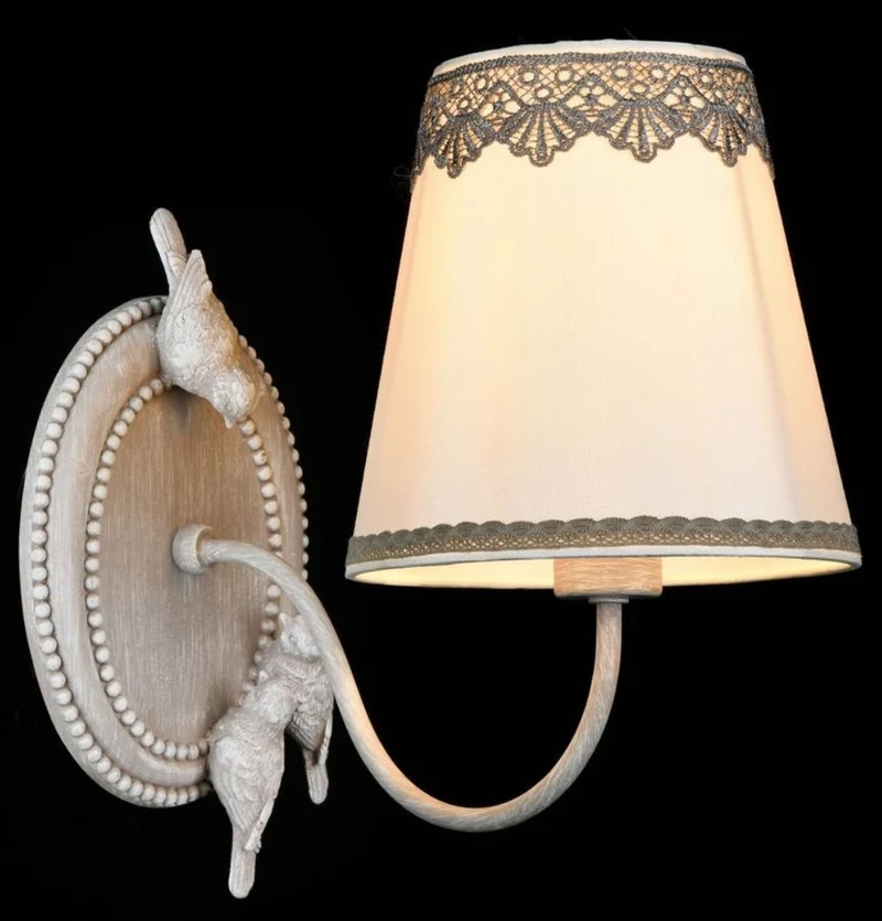 Casa Padrino Jugendstil Wandleuchte Wandlampe in Antik Grau 16 x 28 x H. 26 cm