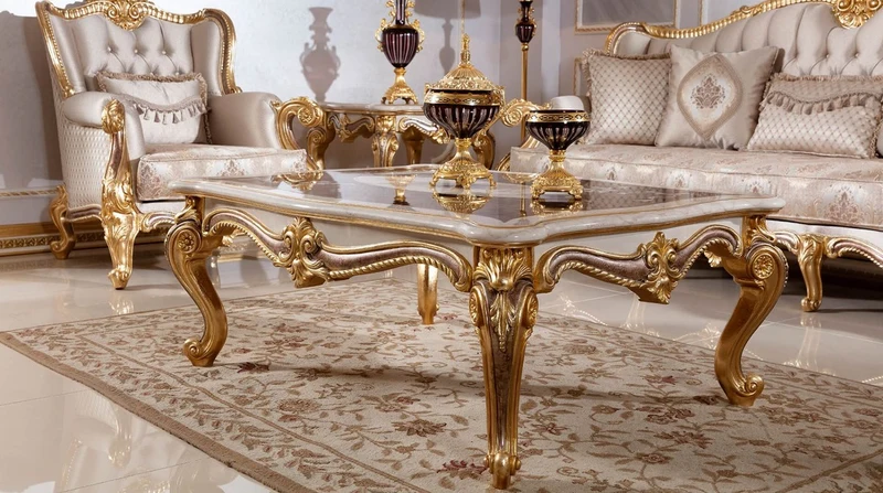 Casa Padrino Luxus Barock Sessel Silber / Braun / Gold 112 cm