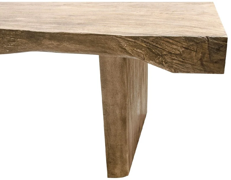 Casa Padrino Landhausstil Esstisch Naturfarben 300 cm - Riesiger rustikaler Massivholz Küchentisch - Rustikale Esszimmer Möbel - Massivholz Esszimmer Möbel - Landhausstil Esszimmer Möbel