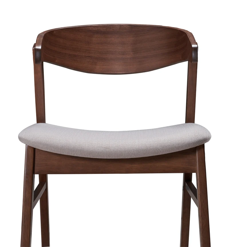 Holzstuhl Panize Nussbaum/Beige
