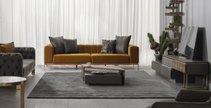 Casa Padrino Luxus Couchtisch Braun / Grau 130 x 80 x H. 32 cm - Rechteckiger Massivholz Wohnzimmertisch - Wohnzimmer Möbel - Luxus Möbel - Luxus Einrichtung
