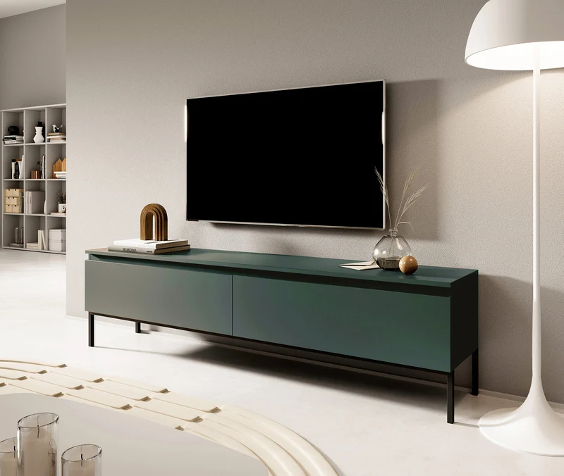 TV-Schrank Bemmi 150 cm Dunkelgrün