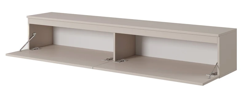 TV-Schrank Seney 175 cm Grau Beige