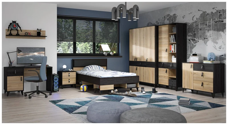 Kommode Sideboard LYA Optik: Mauvella / Cabezone Eiche, von Forte