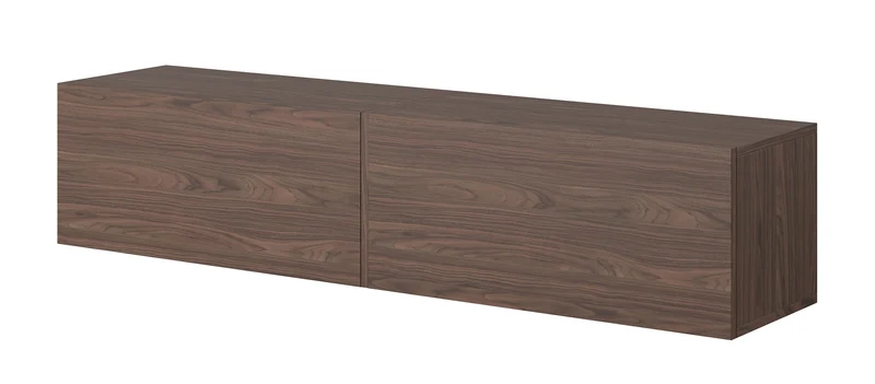 TV-Schrank Bisira 140 cm Nussbaum