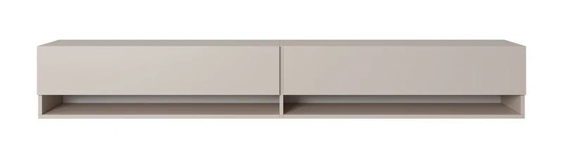TV-Schrank Mirrgo 200 cm Grau-Beige