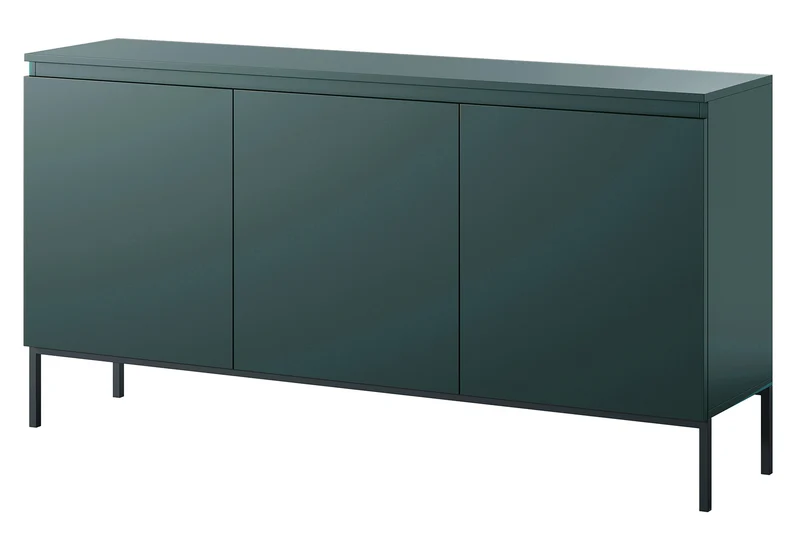 Drehtürenschrank Bemmi 150 cm Dunkelgrün