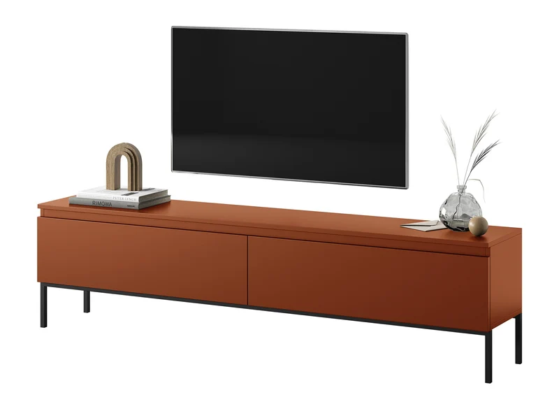 TV-Schrank Bemmi 175 cm Ziegelrot