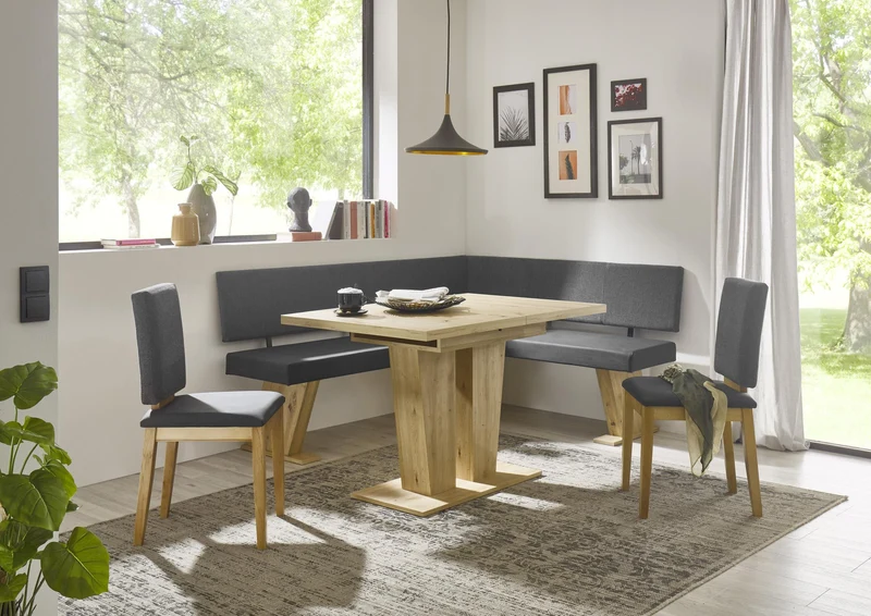 Eckbank Eckbankgruppe VERONA II 190x150 cm - Artisan Eiche
