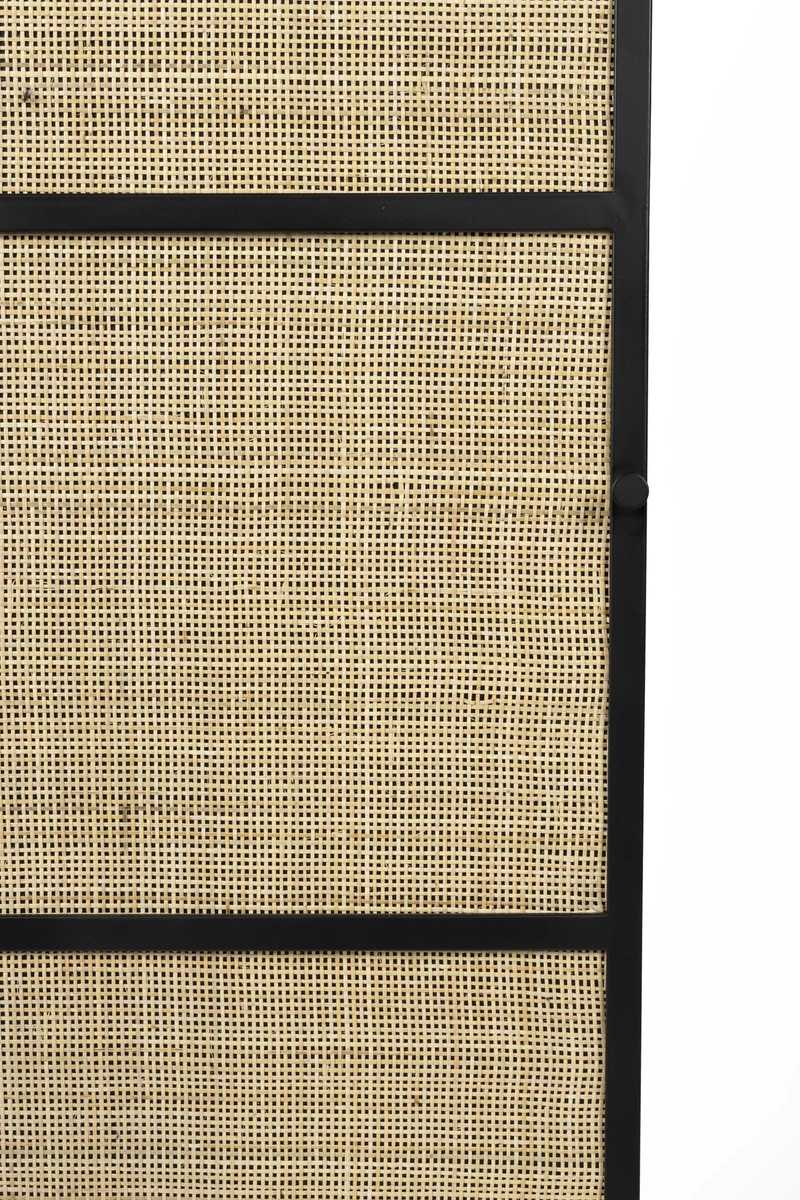 Schrank Hochkommode GUUJI HIGH 1DO mit Rattantüre von ZUIVER