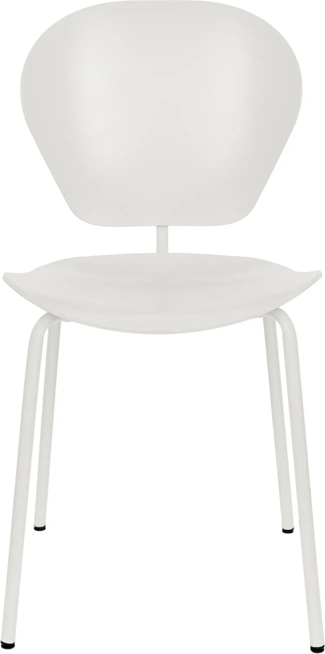 Stuhl THE OCEAN COCONUT MILK von Zuiver - 100% Ocean Plastik
