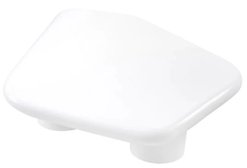 Casa Padrino Luxus Fiberglas Couchtisch Hochglanz Weiß 160 x 118 x H. 33 cm - Fiberglas Wohnzimmertisch - Wohnzimmer Möbel - Hotel Möbel - Luxus Möbel - Fiberglas Möbel