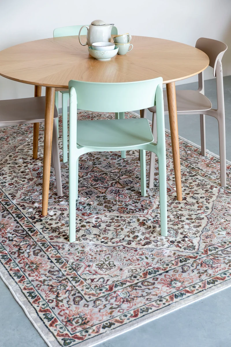 Esszimmerstuhl Clive im 4er-Set aus Kunststoff, Hellbraun fürs Zimmer