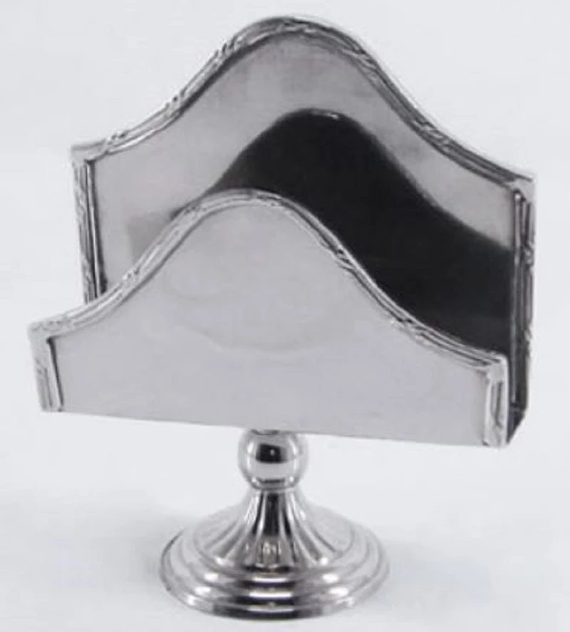 Casa Padrino Luxus Serviettenhalter Silber 13 x 5 x H. 16 cm - Hotel & Restaurant Accessoires