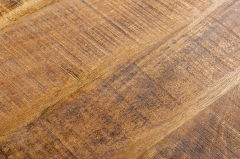 Casa Padrino Landhausstil Couchtisch Naturfarben / Weiß 110 x 60 x H. 45 cm - Handgefertigter Massivholz Wohnzimmertisch - Wohnzimmer Möbel im Landhausstil