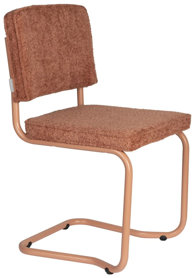 ZUIVER Retro Esszimmerstuhl RIDGE KINK SOFT in verschiedenen Farben