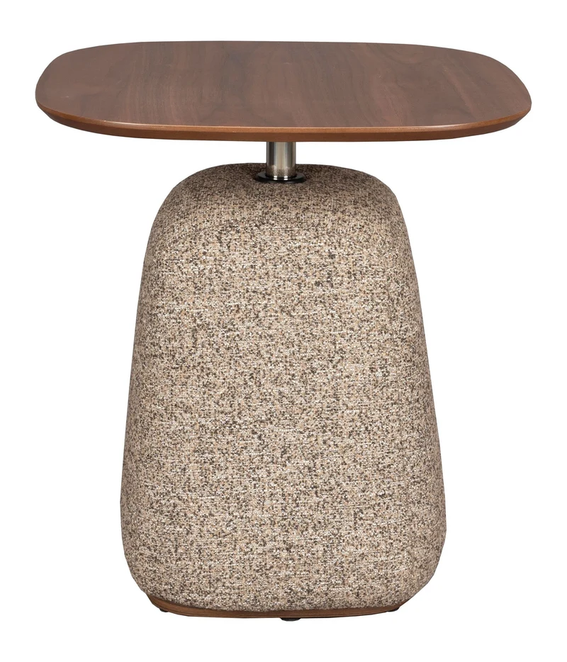 Beistelltisch Shelly Cinnamon aus MDF von Dutchbone für Wohnzimmer