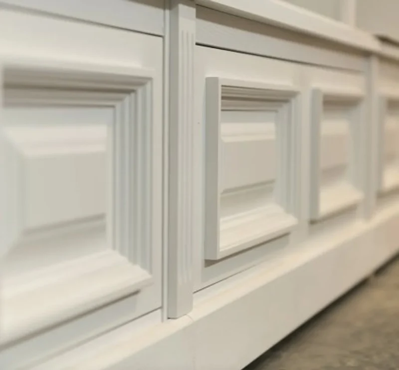 Casa Padrino TV Schrank im Landhausstil, 396 x 50 x 280 cm